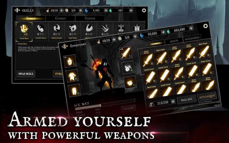 死亡之影：黑暗骑士破解免充值版游戏截图3