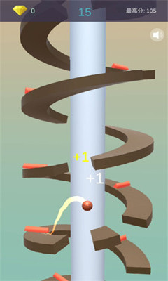 球球跳塔游戏截图1