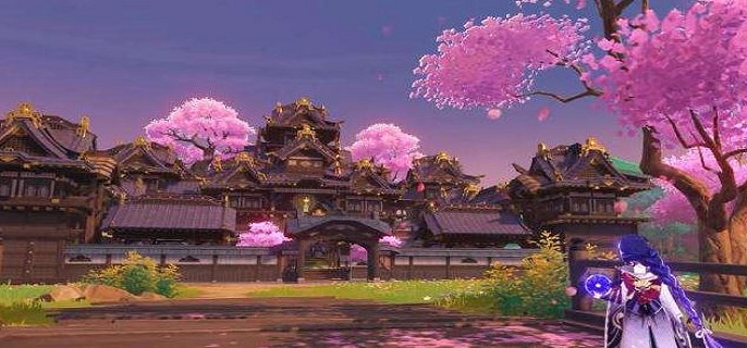 原神天守阁怎么上去?