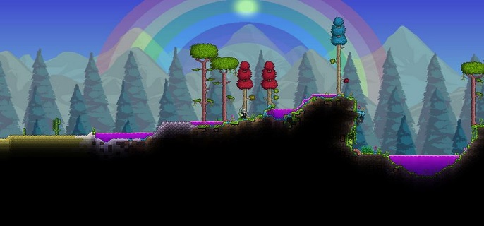 泰拉瑞亚丛林在哪?