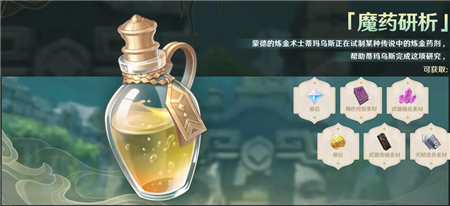 原神魔药研析活动怎么玩