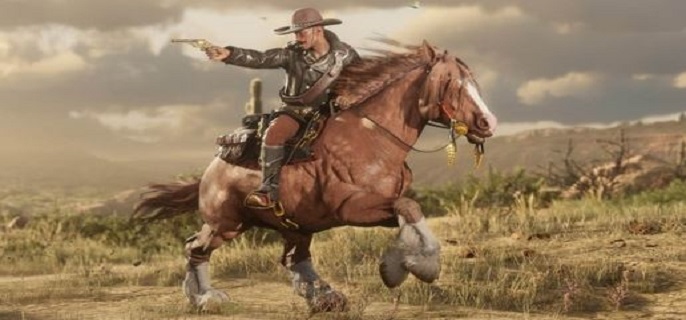 荒野大镖客怎么给马刷毛?