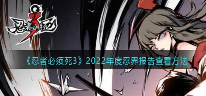 ,忍者必须死32022年度忍界报告怎么查看