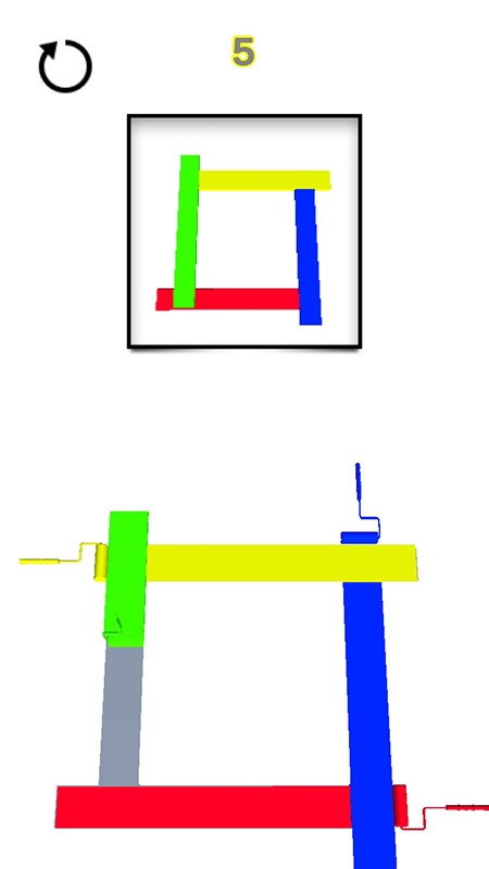 彩带涂色模拟器游戏截图2
