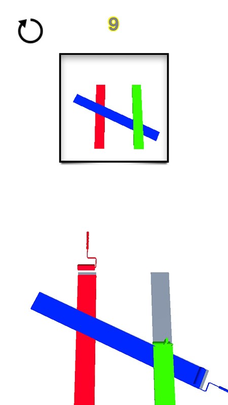 彩带涂色模拟器游戏截图3