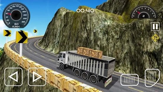 运货卡车爬坡模拟3d游戏截图1