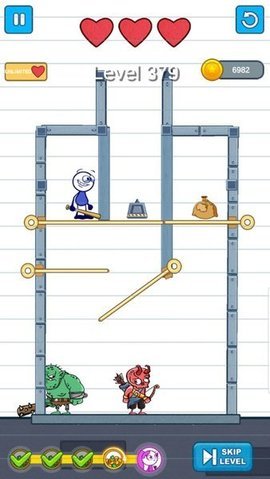 涂鸦拉针男孩游戏截图3