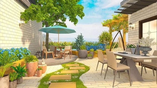 花园甜蜜设计游戏截图2