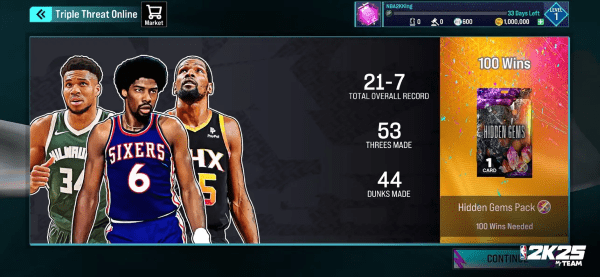 nba2k25 手游直装版游戏截图3