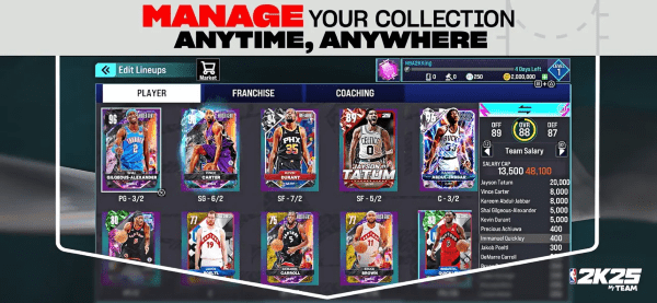 nba2k25 手游直装版游戏截图2