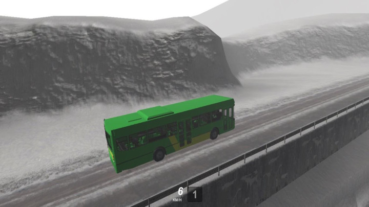 雪地巴士驾驶游戏截图1