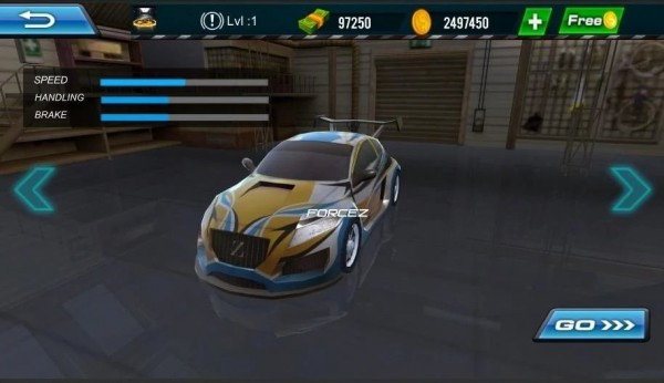 超级赛车3D 手机版游戏截图1