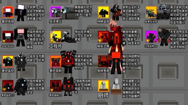 监控人塔防战场游戏截图1