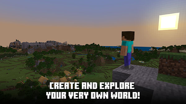 Minecraft 官网基岩版游戏截图1