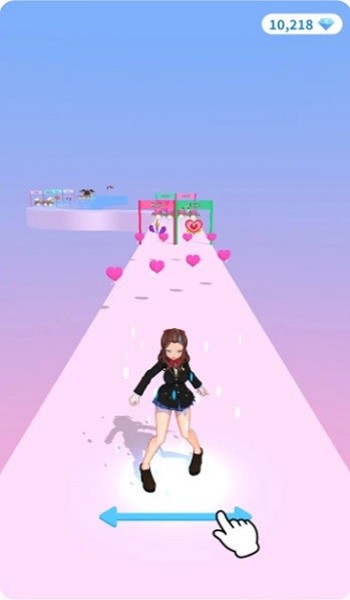 魔法少女跑酷游戏截图1