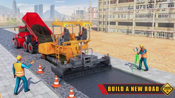 城市建设卡车司机游戏截图4