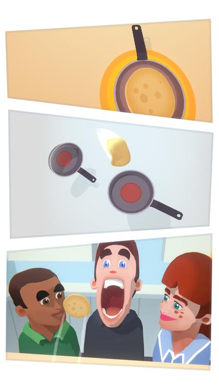 翻转煎饼游戏截图4
