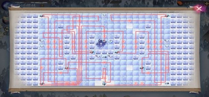 阴阳师寒绯樱林怎么走?