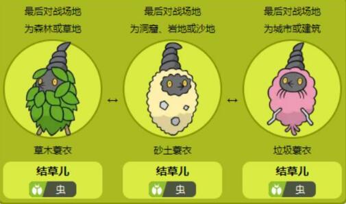 宝可梦传说阿尔宙斯结草儿怎么进化?