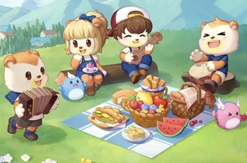 奥比岛手游友谊云梯怎么做