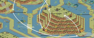 江南百景图主峰上有护山神像攻略